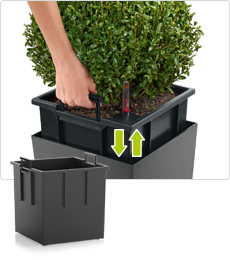 CUBE planter liner