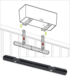 BALCONERA Extension for balcony brackets